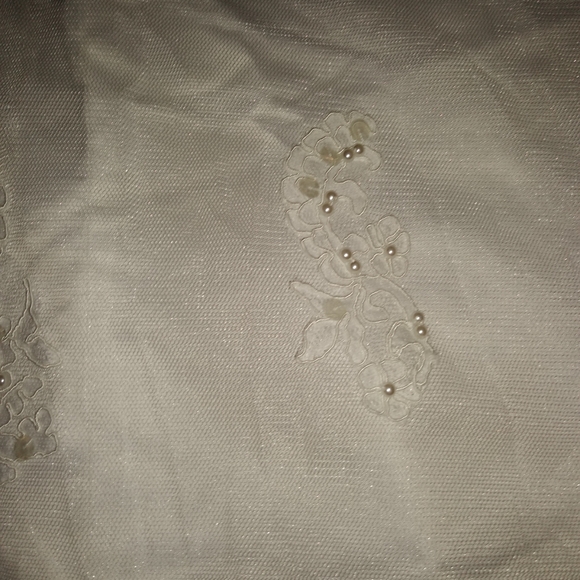 Exquisite Plus Size Bridal Gown With Train Size 5x - Picture 8 of 8